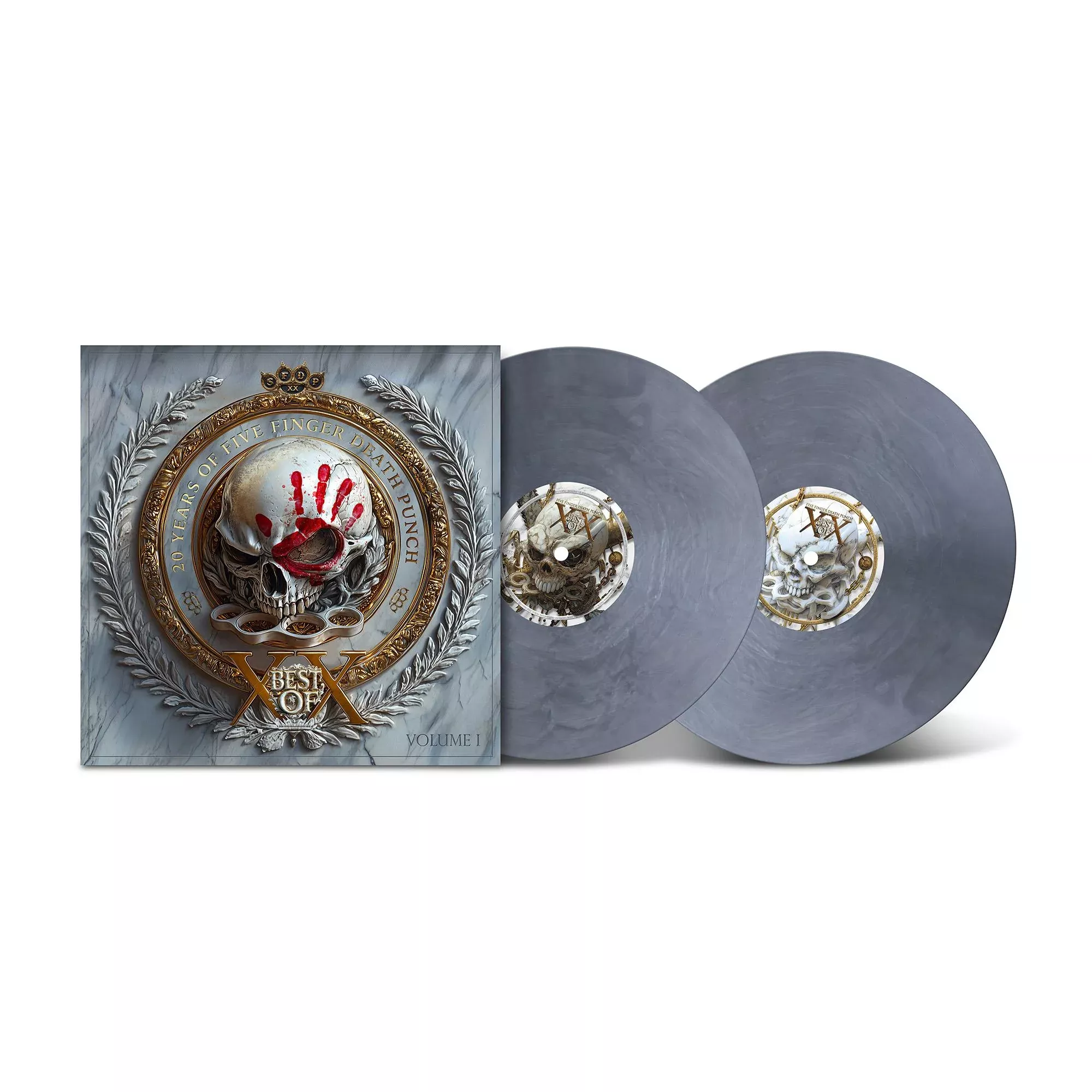 20 Years Of Five Finger Death Punch - Best Of Volume 1 (Silver Galaxy Vinyl) (JB Hi-Fi AU Exclusive)