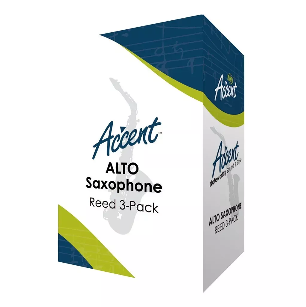Accent Alto Saxophone 3pk Reeds, 2