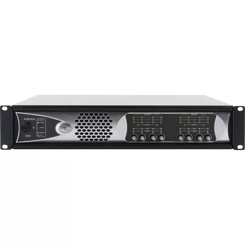 Ashly 8-Channel 2000W Network-Enabled Power Amplifier with OPDAC8 and OPDante Cards