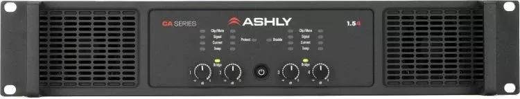 Ashly CA1.54 1,500-watt 4-channel Power Amplifier
