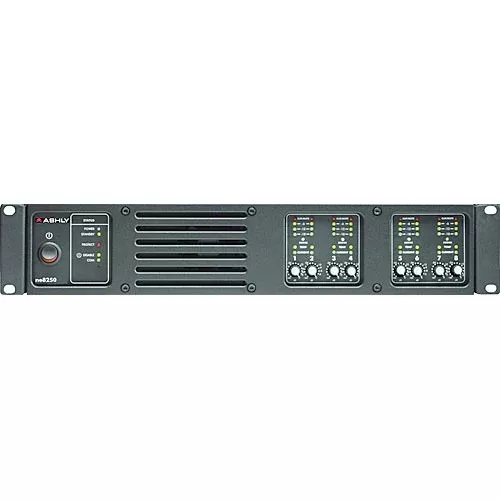 Ashly ne8250.70pe Network-Enabled 250W Eight-Channel 70V Amplifier with Protea DSP