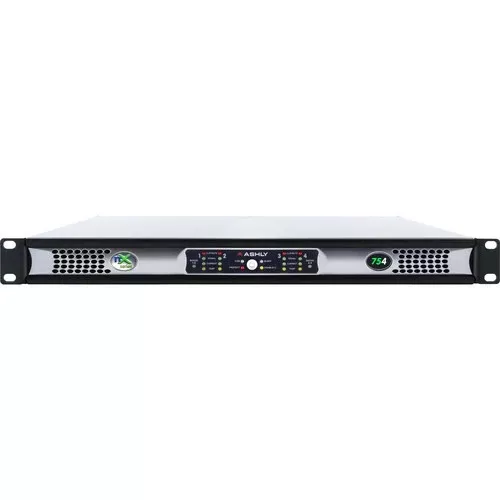 Ashly nX Series nX754 4-Channel Multi-Mode Power Amplifier (75W)