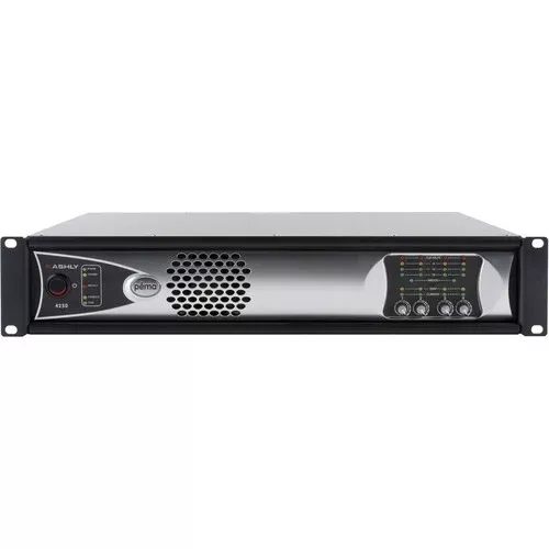 Ashly PEMA 4250.25 Network Power Amplifier 4 x 250W @ 25V with 8x8 Protea DSP
