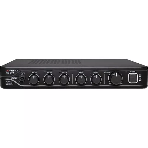 Ashly TM-360 60-Watt 3-Input Mixer/Amplifier