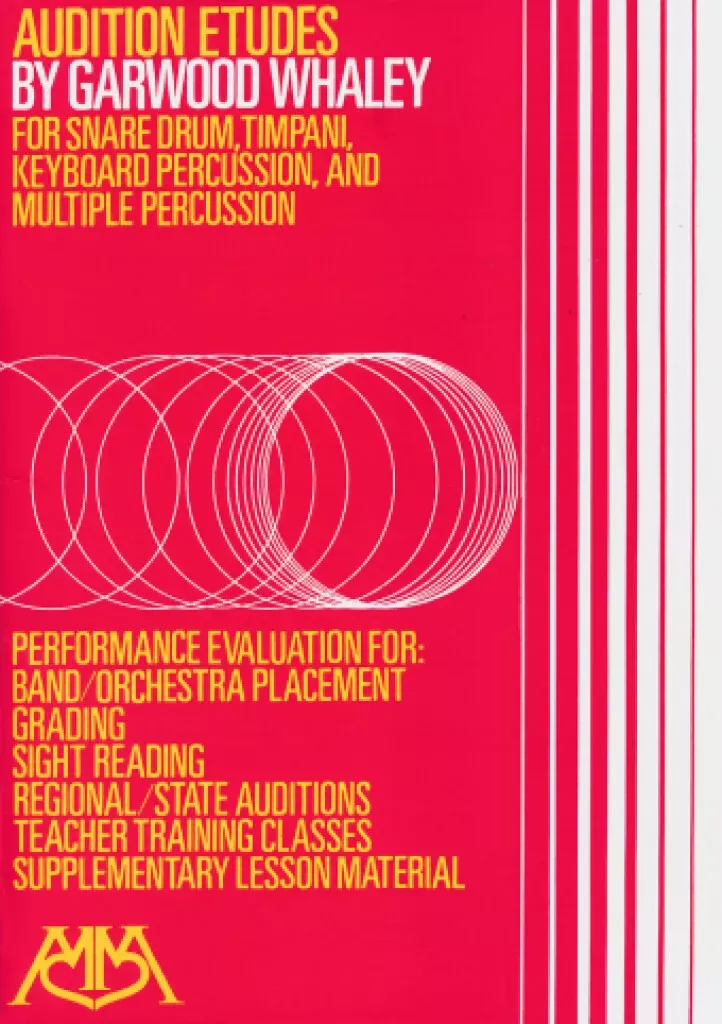 Audition Etudes for Snare Drum, Timpani, Keyboard Percussion and Multiple Percussion