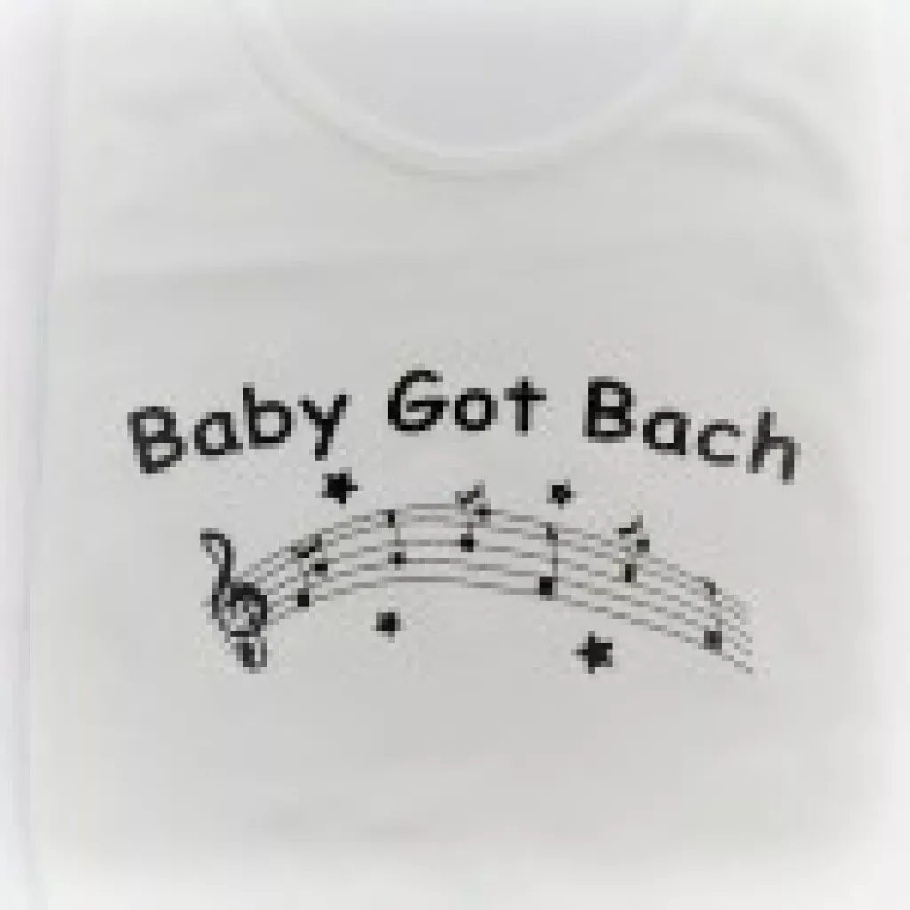 Baby Got Bach Bib