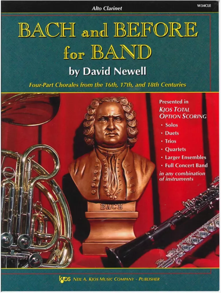 Bach And Before For Band - Alto Clarinet