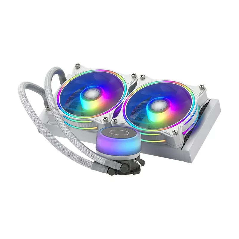 Cooler Master ML240 Illusion Addressable RGB CPU Cooler (White)