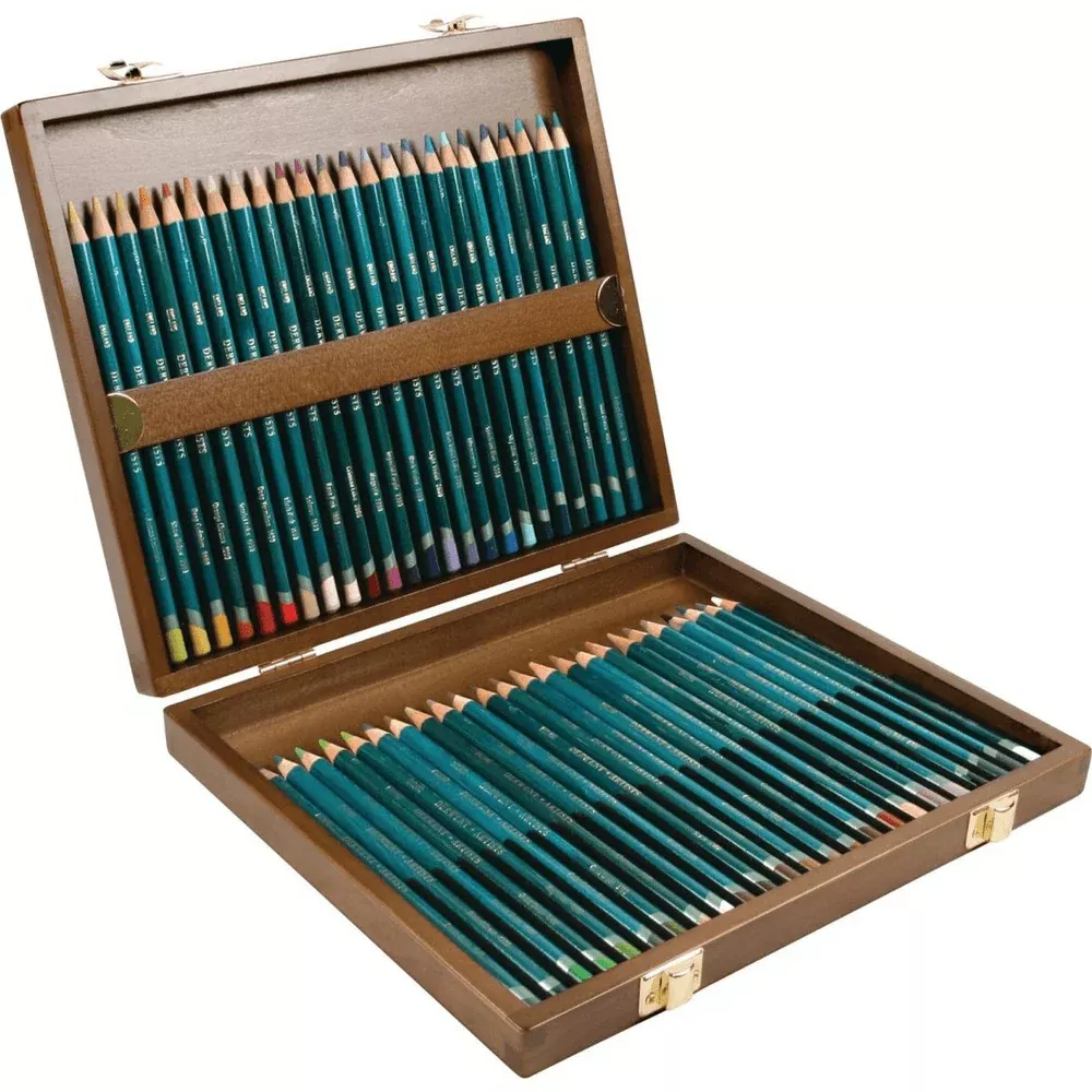 Derwent Artists Coloured Pencils Wooden Box Professional (Assorted) [Set 48]