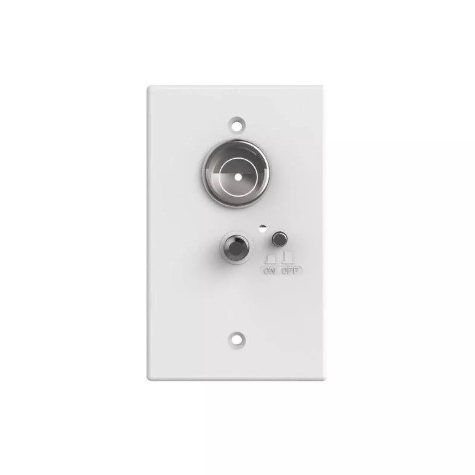 ENGLAON 12V DC Power Supply Wall Plate Car Charger - 2 TV Out (White)