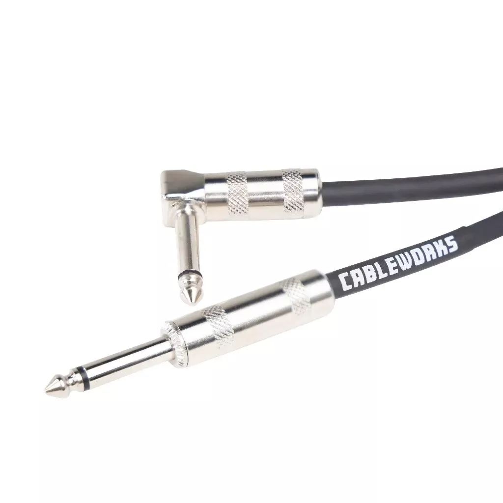 Gator CableWorks Backline Series GCWB-INS-05RA Instrument Cable, Right Angle-Straight, 5 Feet