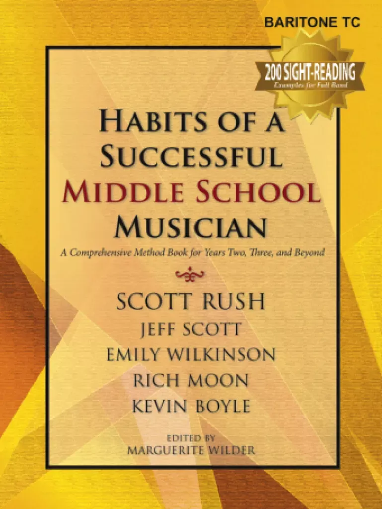 Habits of a Successful Middle School Musician, Baritone TC