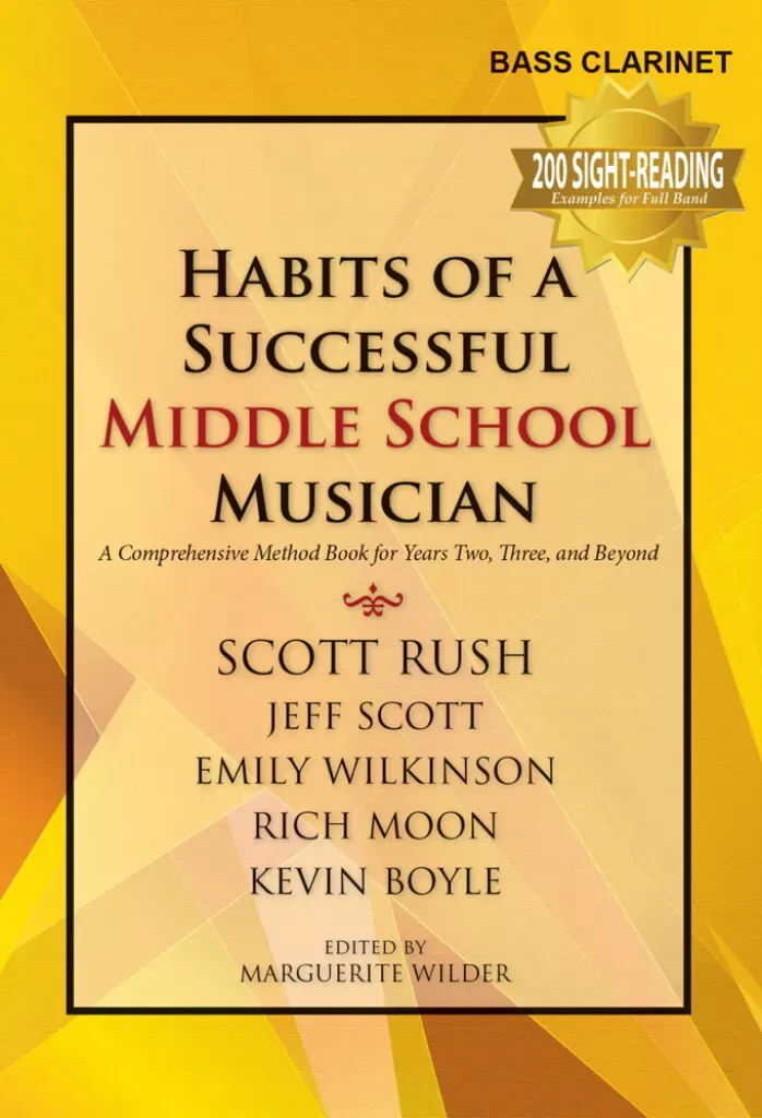 Habits of a Successful Middle School Musician, Bass Clarinet