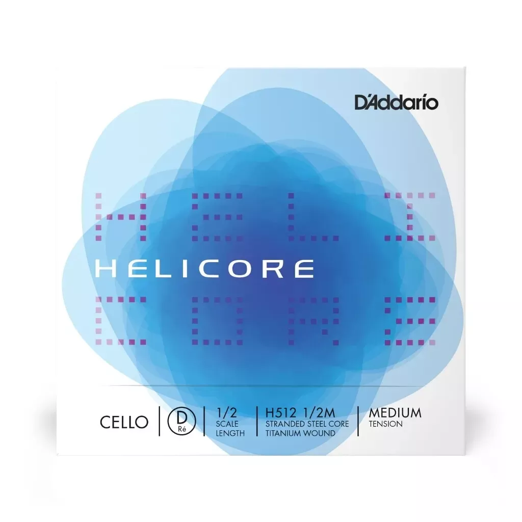 Helicore H512 Cello D String, 1/2