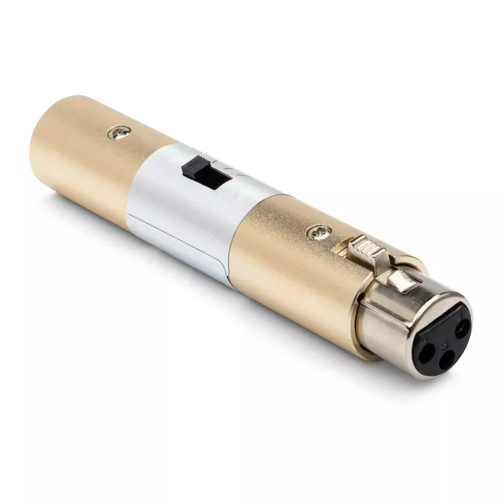 Hosa ATT-448 Input Attenuator, XLR3F to XLR3M