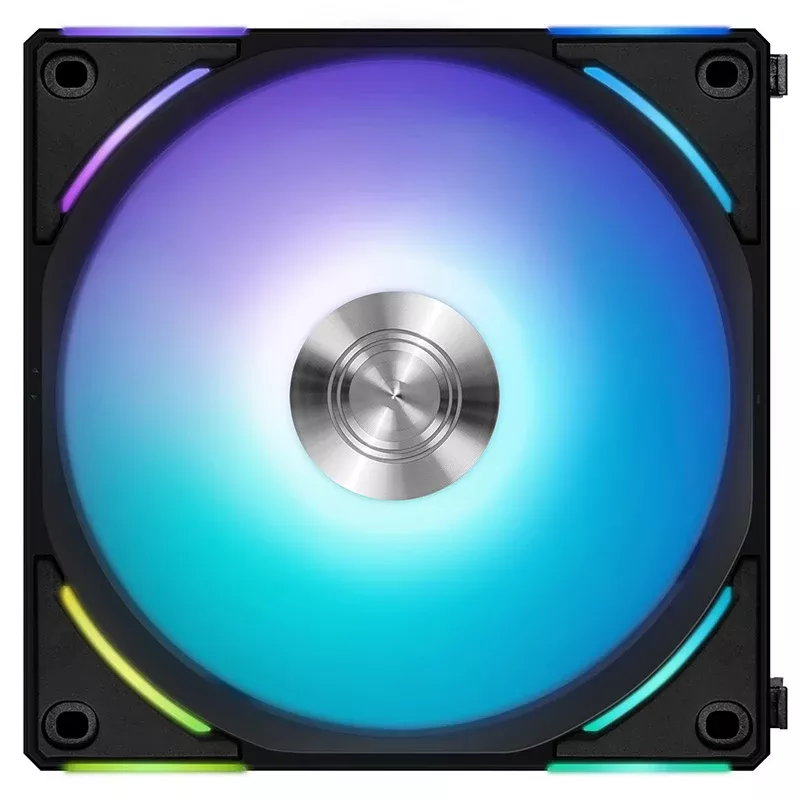 Lian Li Unifan AL140 V2 140mm 1600RPM ARGB PWM Fan (Black) [1 Pack]