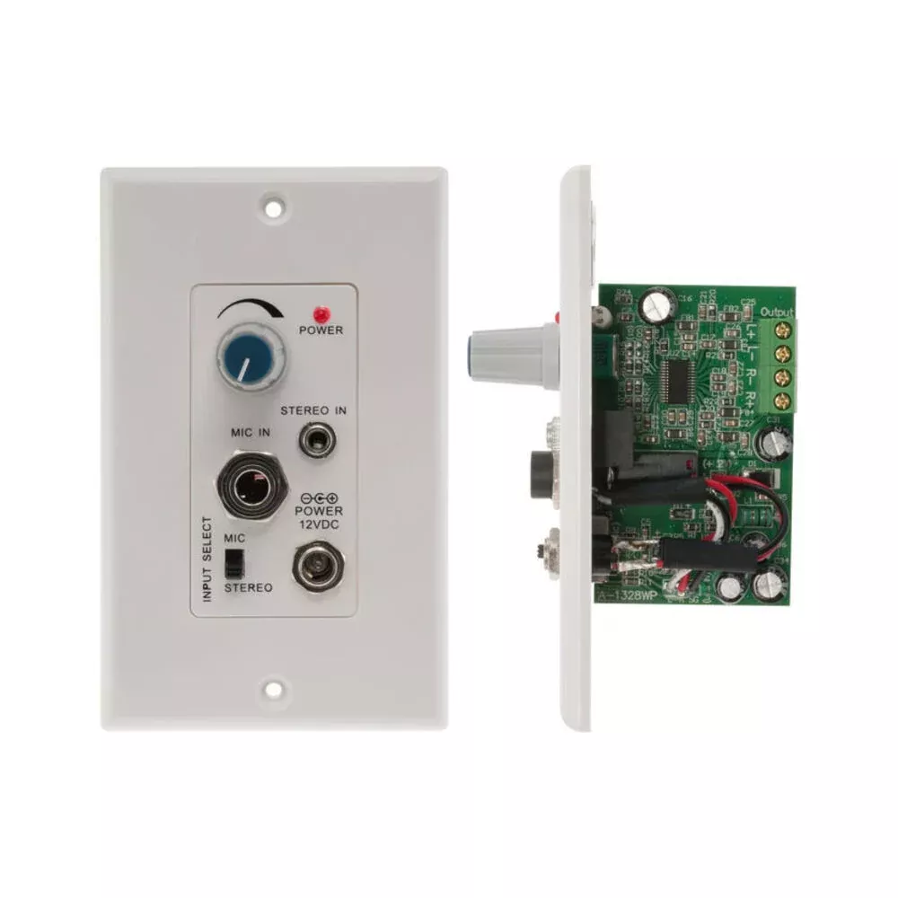PRO2 PRO1328WP Audio Power Amplifier Wall Plate
