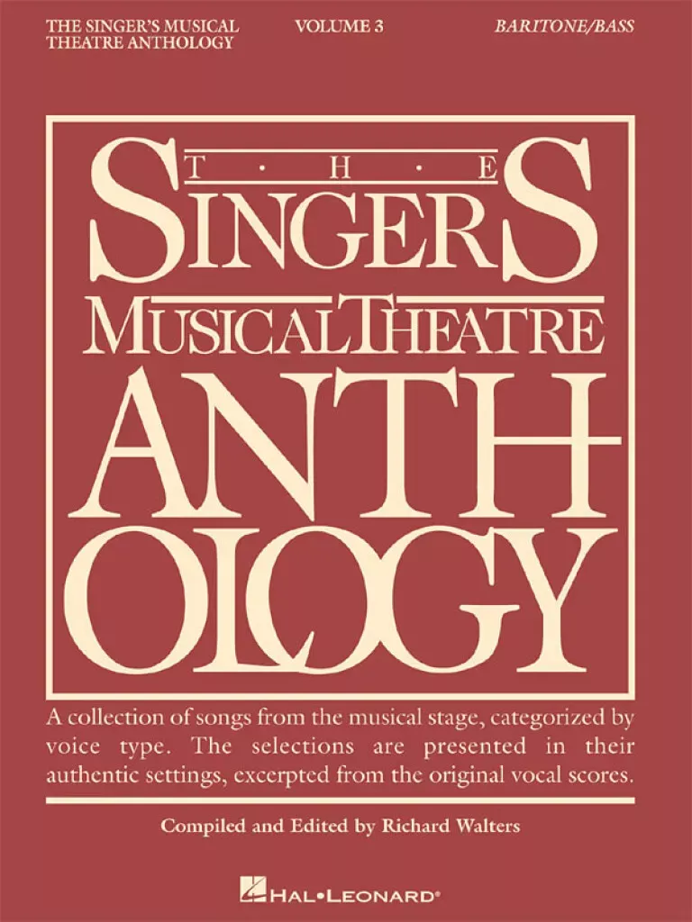 Singer's Musical Theatre Anthology - Volume 3, Baritone/Bass