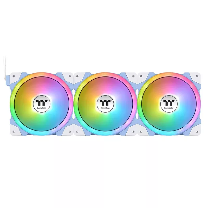 Thermaltake SWAFAN EX12 ARGB Fan 3-Pack (Hydrangea Blue)
