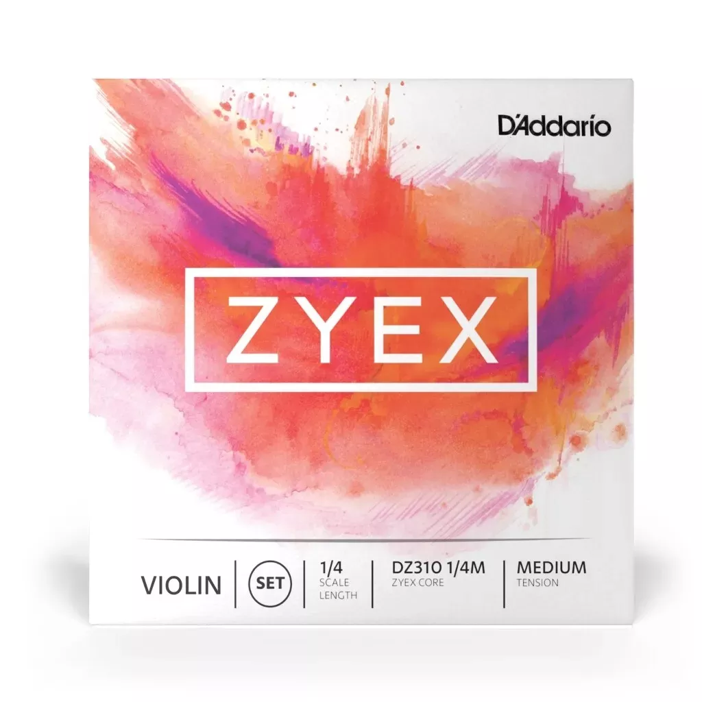Zyex DZ310 Violin String Set, 1/4