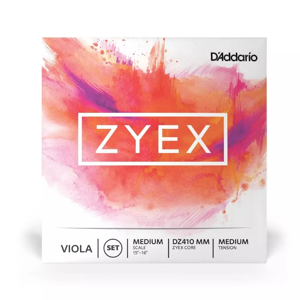 Zyex DZ410 Viola String Set, 15/15.5"